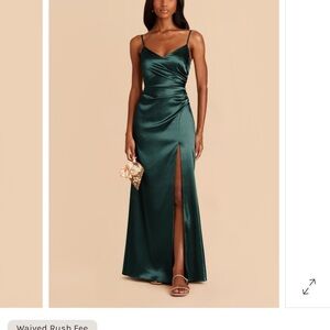 Birdy Grey Shiny Satin Catherine Dress